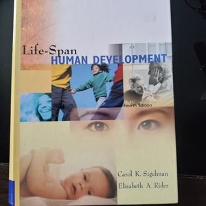 Life-Span Human Development 4th Edition by Carol K. Sigelman